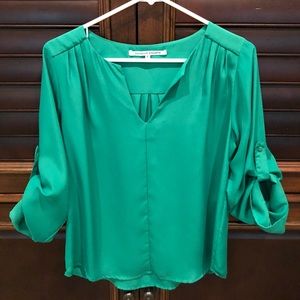 Split neck blouse size S
